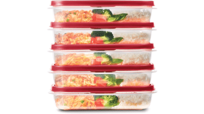 Rubbermaid EasyFindLids Meal Prep Containers