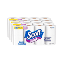 Scott 1000 Trusted Clean Toilet Paper