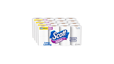 Scott 1000 Trusted Clean Toilet Paper