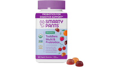 SmartyPants Organic Toddler Multivitamin Gummies