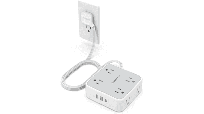 Surge Protector Flat Extension Cord