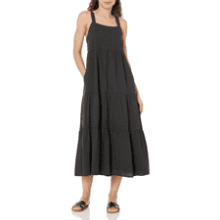 The Drop Women's Britt Tiered Maxi Tent Dress