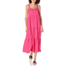 The Drop Women's Britt Tiered Maxi Tent Dress