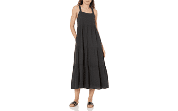 The Drop Women's Britt Tiered Maxi Tent Dress