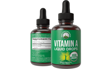 USDA Organic Vitamin A Liquid Drops