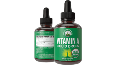 USDA Organic Vitamin A Liquid Drops