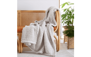 Ultra Soft Cozy Sherpa Throw Blanket