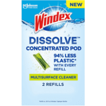 Windex Dissolve Concentrated Pods