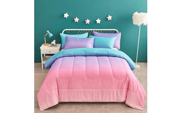 Yogeneg Rainbow Comforter Set