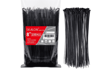 Zip Ties 8 inch (100 Pack)