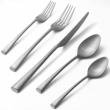 Alata Bailey 20-Piece Forged Stainless Steel Flatware Set