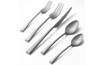 Alata Bailey 20-Piece Forged Stainless Steel Flatware Set