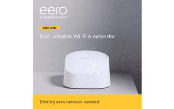 Amazon eero 6 Dual-Band Mesh Wi-Fi 6 Extender