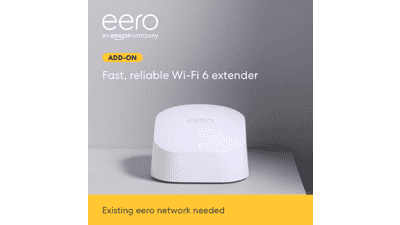 Amazon eero 6 Dual-Band Mesh Wi-Fi 6 Extender