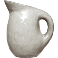 Bloomingville Neutral Reactive Glaze Stoneware Pitcher