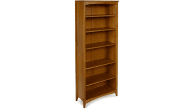 Camaflexi Shaker Style 6 Shelf Bookcase