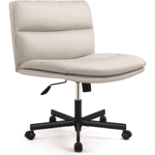 EMIAH Armless Office Desk Chair