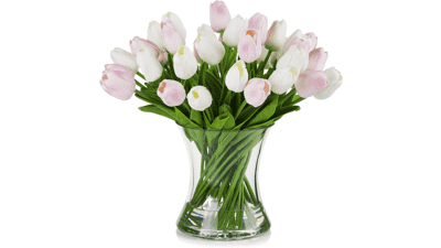 Enova Floral Artificial Tulip Arrangement