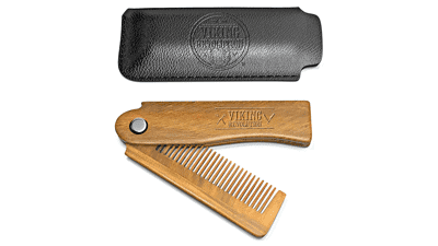 Folding Beard Comb for Men