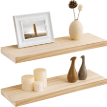 Fun Memories Farmhouse Floating Shelves