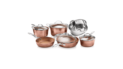 Gotham Steel Hammered Collection Pots and Pans