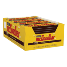 HERSHEY'S MR. GOODBAR Chocolate with Peanuts