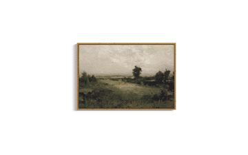 InSimSea Framed Vintage Landscape Canvas Wall Art