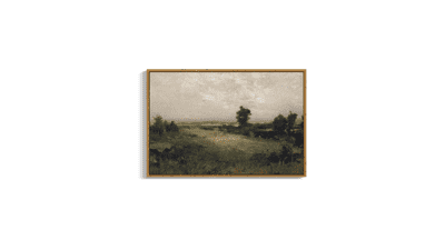 InSimSea Framed Vintage Landscape Canvas Wall Art