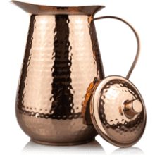 Kosdeg - Copper Pitcher With Lid