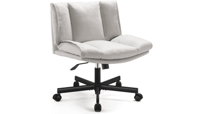 LEAGOO Armless Desk Chair