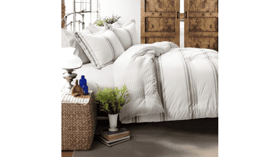 Lush Decor Comforter Farmhouse Stripe