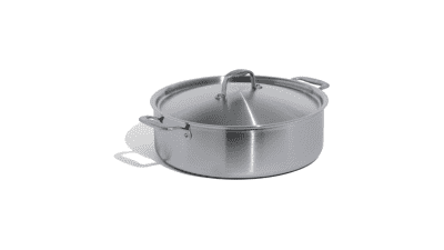 Made In Cookware - 10 Quart Stainless Steel Rondeau Pot