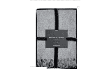 Magaschoni Solid Cashmere Throw