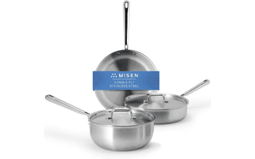 Misen 5-Ply Stainless Steel Cookware Set