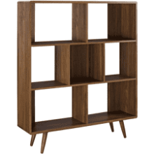 Modway Transmit Mid-Century Bookcase