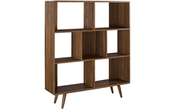 Modway Transmit Mid-Century Bookcase