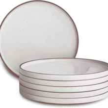 Mora 10.5-inch Porcelain Dinner Plate Set