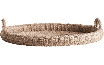 Round Braided Bankuan Tray