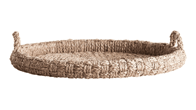 Round Braided Bankuan Tray