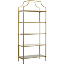 Sauder International Lux Bookcase