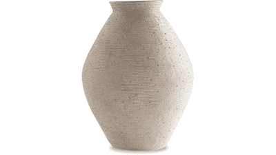 Signature Design by Ashley Hannela 17" Modern Distressed Polyresin Vase