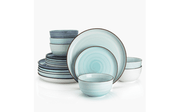 Sweese 18-Piece Porcelain Dinnerware Set