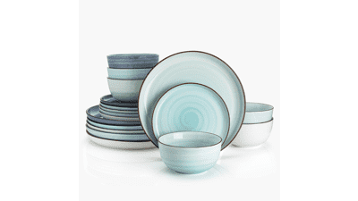 Sweese 18-Piece Porcelain Dinnerware Set