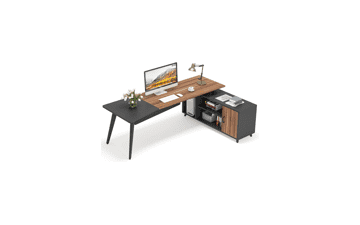 Tribesigns L-Shaped Computer Desk