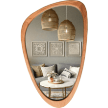 WallBeyond Asymmetrical Mirror