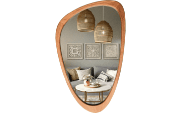 WallBeyond Asymmetrical Mirror