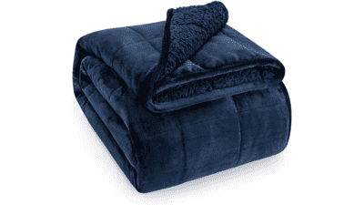 Wemore Sherpa Fleece Weighted Blanket