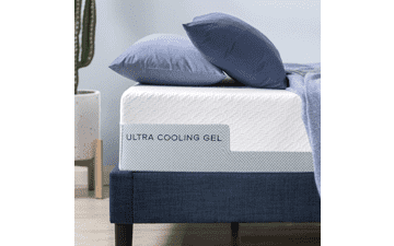 ZINUS 12 Inch Ultra Cooling Gel Memory Foam Mattress
