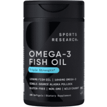 Triple Strength Omega 3 Fish Oil