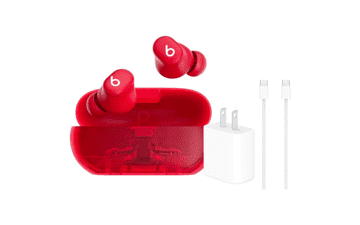 Beats Solo Buds - Transparent Red Wireless Earbuds